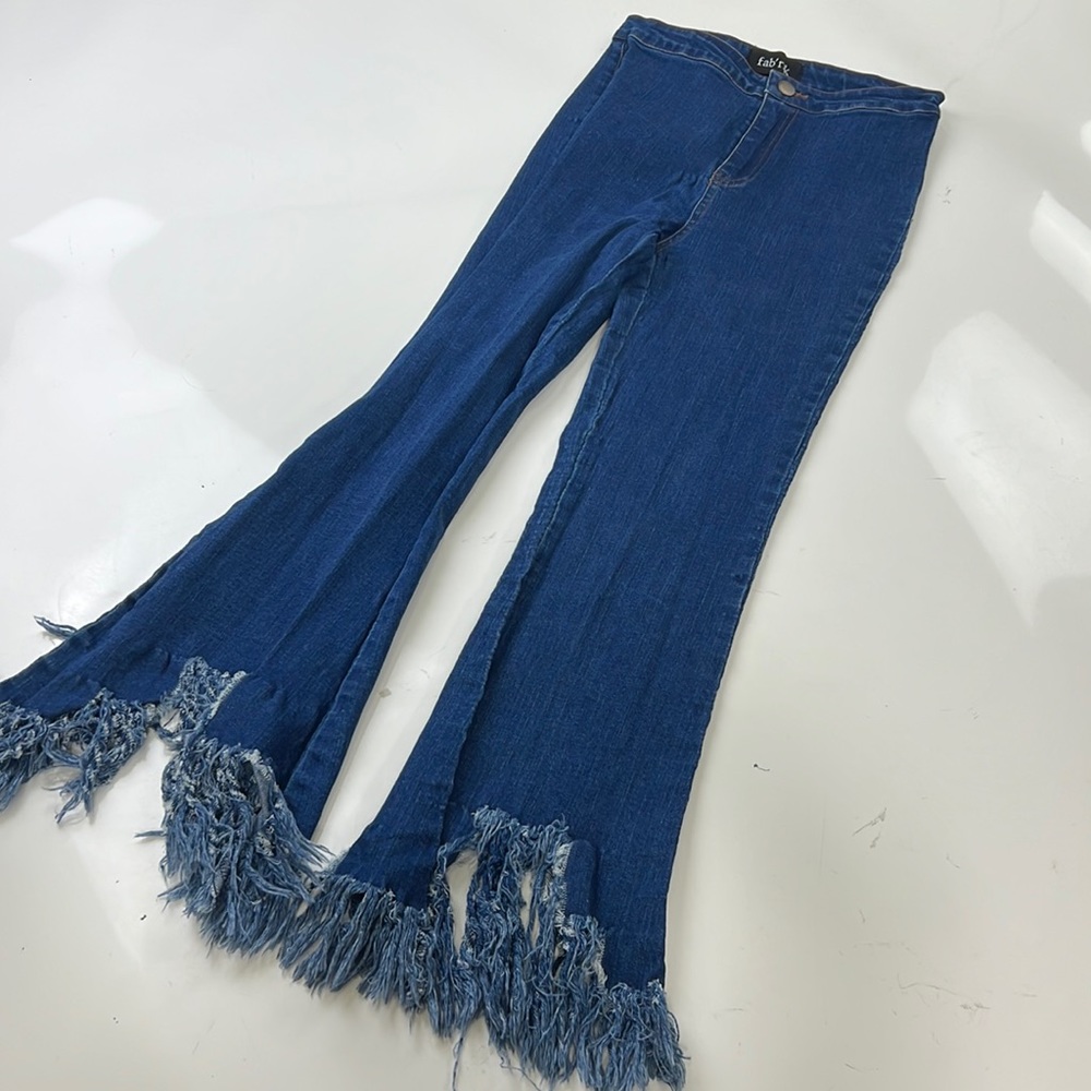 Fabrik wide leg stretch jeans A7-30